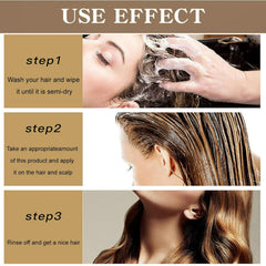 Batana Oil Shampoo and Conditioner Set, Scalp Care Shampoo, Reduces Hair Breakage for Denser Fuller Healthier Hair for Women and Men