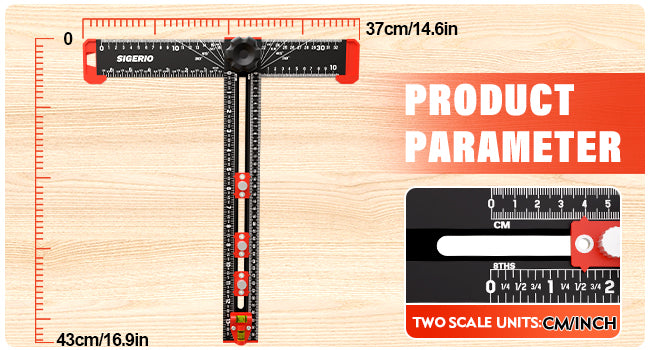 PRODUCT SIZE AND DIMENSIONS