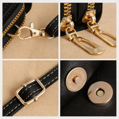 Cell Phone Bag, PU Leather Crossbody Cellphone Purse for Women, Touch Screen Cell Phone Pouch Holder Shoulder Bag RFID Blocking Wallet Handbag with Shoulder Strap