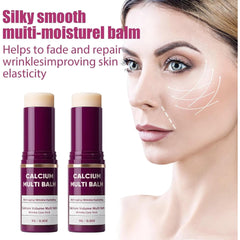 Calcium Multi Balm, Wrinkle Core Stick, Anti Aging Firming Skincare Stick, Collagen Moisturing Stick, Hydrating Skin, Suitable For Eyes, Face, Neck