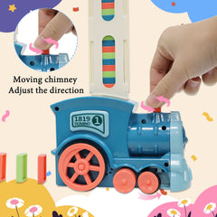Untica Electric Domino Train Toy Set 120 Dominoes for Kids 3-12