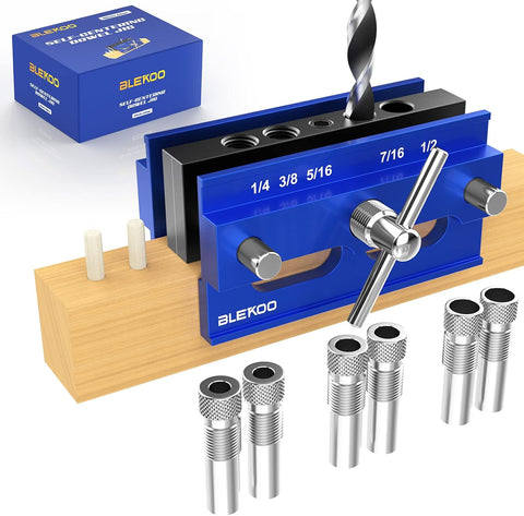 Self Centering Doweling Jig Kit (Blue)