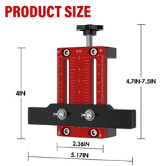 Cabinet Door Installation Locator (Rose Red)