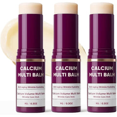 Calcium Multi Balm, Wrinkle Core Stick, Anti Aging Firming Skincare Stick, Collagen Moisturing Stick, Hydrating Skin, Suitable For Eyes, Face, Neck