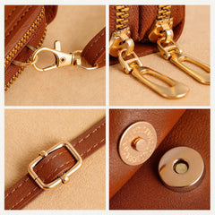 Cell Phone Bag, PU Leather Crossbody Cellphone Purse for Women, Touch Screen Cell Phone Pouch Holder Shoulder Bag RFID Blocking Wallet Handbag with Shoulder Strap