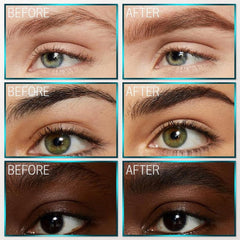 3D Waterproof Microblading Eyebrow Pen, 4 Tip Tattoo Pencil Creates Natural Looking Brows Effortlessly, Waterproof Makeup Fine Stroke Microblading Eyebrow Pencil Creates Natural (gray)