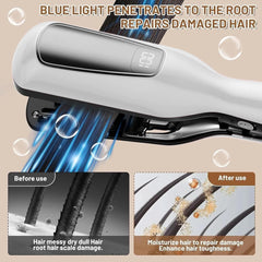 2 In 1 Hair Split Ends Trimmer, Cordless Split End Remover, Automatic Split End Trimmer With Blue Light Hair Care Split End Hair Trimmer For Dry Damaged Brittle
