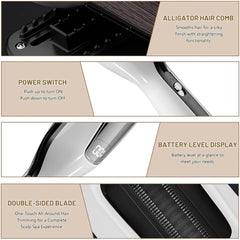 2 In 1 Hair Split Ends Trimmer, Cordless Split End Remover, Automatic Split End Trimmer With Blue Light Hair Care Split End Hair Trimmer For Dry Damaged Brittle