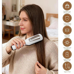 2 In 1 Hair Split Ends Trimmer, Cordless Split End Remover, Automatic Split End Trimmer With Blue Light Hair Care Split End Hair Trimmer For Dry Damaged Brittle